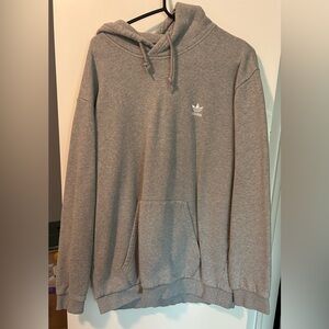 Adidas Men's Gray Hoodie